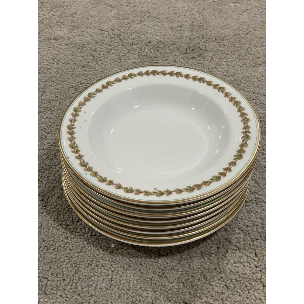Vintage  Syracuse China Eight Salad/Pasta Bowls